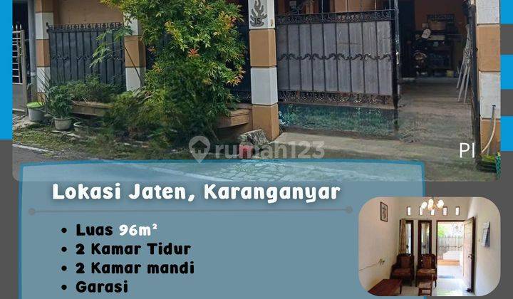 Rumah Akses Jalan Simpangan Jaten  1