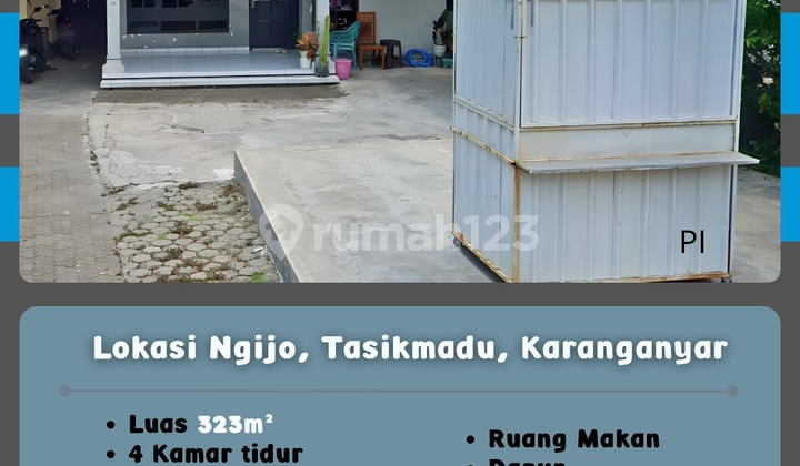 Rumah Ngijo Tasikmadu 750 Juta  1