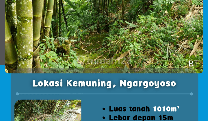 Tanah Tempat Wisata Kemuning Ngargoyoso  1