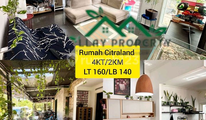 Quick Sale Beautiful House Land 160 sqm, In Citraland, Empty Lot Price. 1