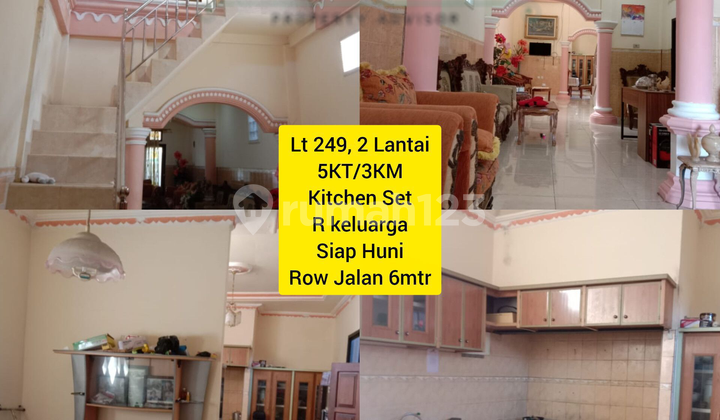 Rumah Cantik Banting Harga, Terawat 2 Lantai di Jalan Bagus Hasanudin Tuminting, Dekat ke 45, Dekat Pasar, Area Pemukiman Padat Penduduk, Aman Dekat Kemana2. 2