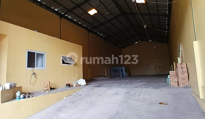 Gudang LB 455 Mtr2 Disewakan di Paal 4, Dekat Pusat Kota, bisa Akses Kointainer Jalan Dari Ring Road.