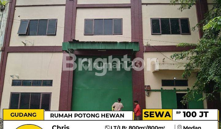 GUDANG DI KONTRAKAN RUMAH POTONG HEWAN  2