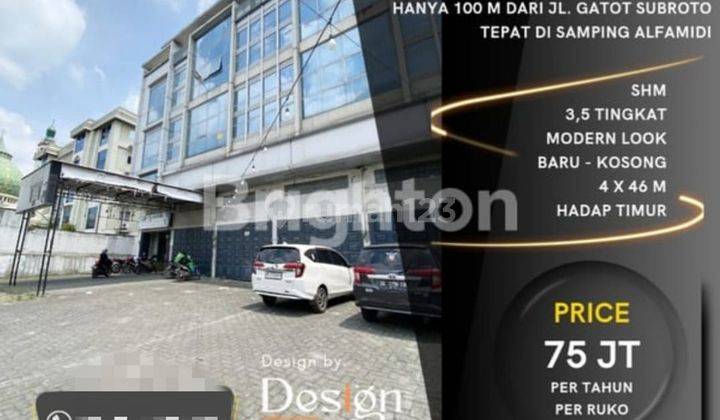 RUKO DI SEWAKAN JL.DARUSSALAM( SAMPING ALFAMIDI) DEKAT GATOT SUBROTO MEDAN 1