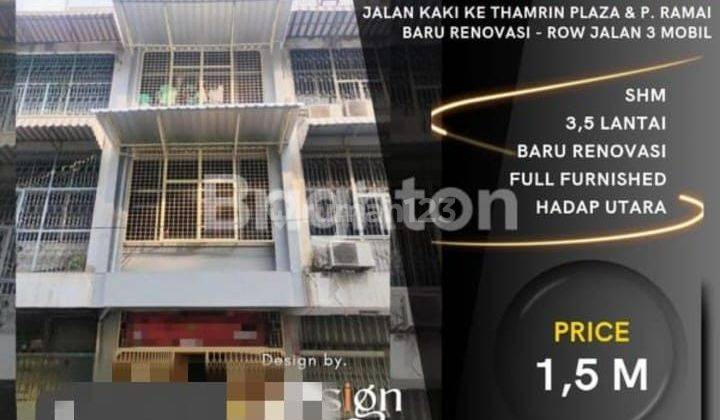 Ruko 3.5 Tkt Jalan Asia Medan 1