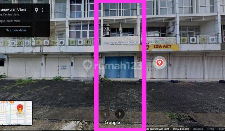 Dijual Lelang Ruko 3 Lantai di Jalan Karangwulan Utara Semarang