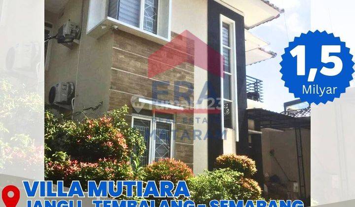 Rumah 2 Lantai Furnished SHM di Villa Mutiara Jangli Tembalang, Semarang 1