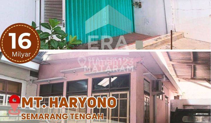 Dijual Mt. Haryono Rumah + Paviliun, Semarang 1