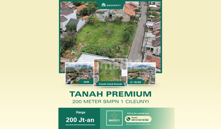 Dijual Tanah Strategis Bandung Timur Dekat Area Kampus Jatinangor