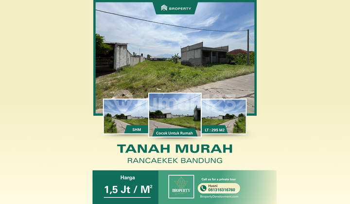 For Sale 295M2 Land Suitable for Residential / Production House