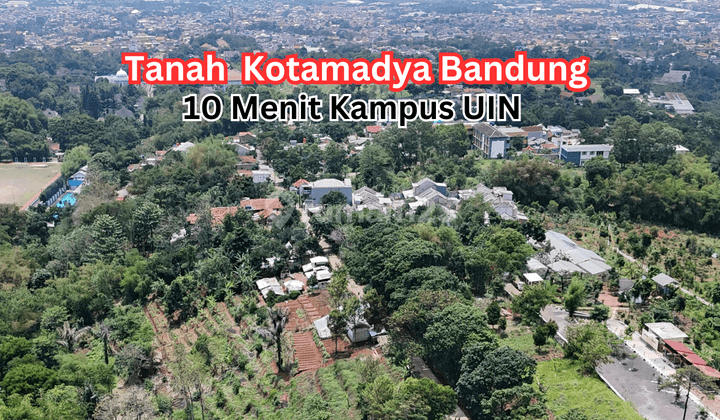 Tanah Bandung Kota SHM Strategis Pinggir Jalan 1