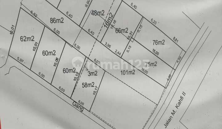 Tanah Kavling Pinggir Jalan Dilalui Minitransjakarta & Jaklingko Tanah Kavling Pinggir Jalan Dilalui Minitransjakarta & Jaklingko