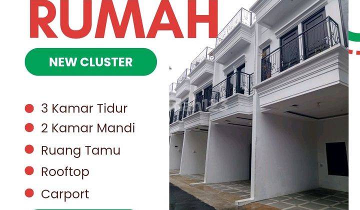 Dijual Rumah Minimalis 2,5 Lantai Rooftop Luas 42 Jagakarsa Kpr 1