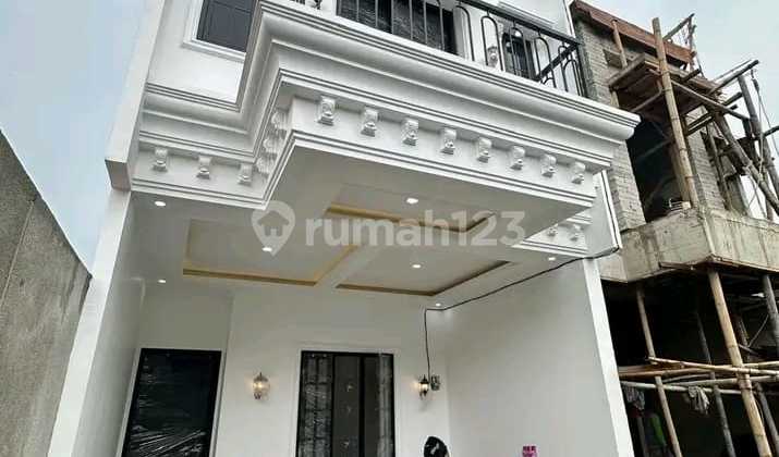 Rumah Baru Pinggir Jalan Kahfi 2 Classic 2,5 Lantai Rooftop Kpr Rumah Baru Pinggir Jalan Kahfi 2 Classic 2,5 Lantai Rooftop Kpr