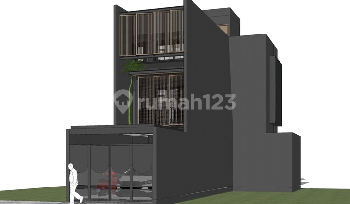 New House Under Construction Japanese Style Near Al Azhar Pejaten Barat 2