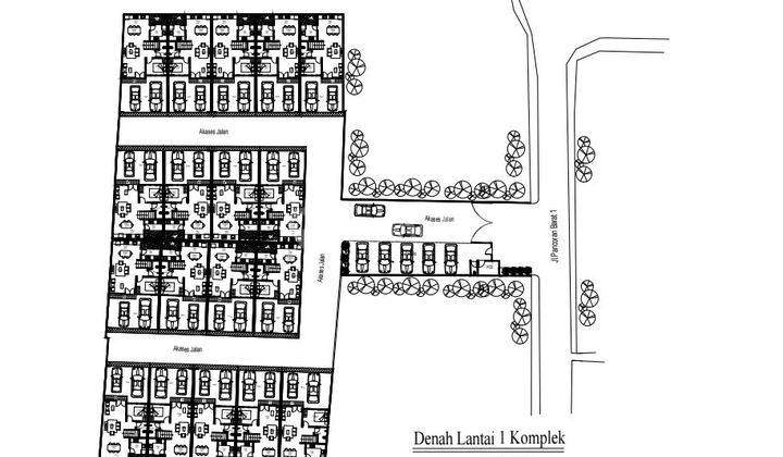 Dijual Rumah Townhouse European Strategis Pancoran Duren 3 Shm