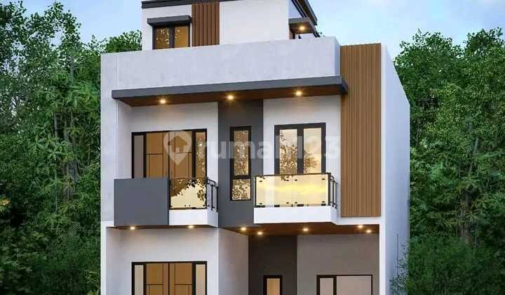 Rumah Baru Kontemporer 2.5 Lantai Dkt Puskesmas Pasar Minggu  2