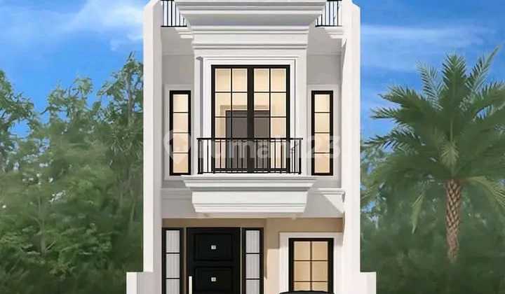 Rumah Minimalis Compact 3 Kamar Tidur+Carport Smartlock Jagakarsa