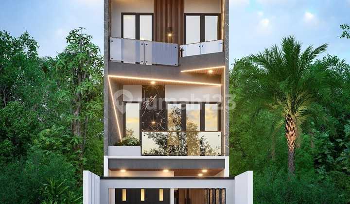Luxury House Private Pool 3 Floors Near Ragunan Jagakarsa