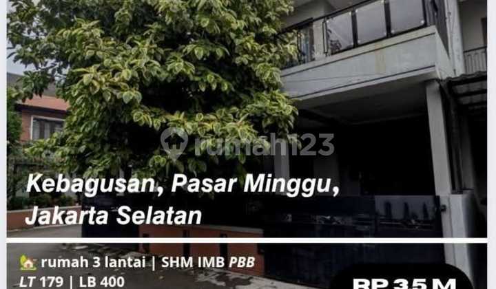 Rumah Siap Huni Full Furnished Strategis Kebagusan Jaksel