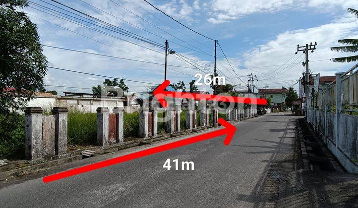 Tanah Tepi Jalan Aspal + Hook (Sudut) Lumba Lumba 1