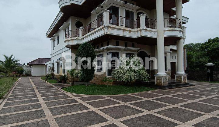 Rumah Sultan Sangat Mewah, Lengkap Isi Rumah (Full Furnished), Lahan Luas 2000m2 1