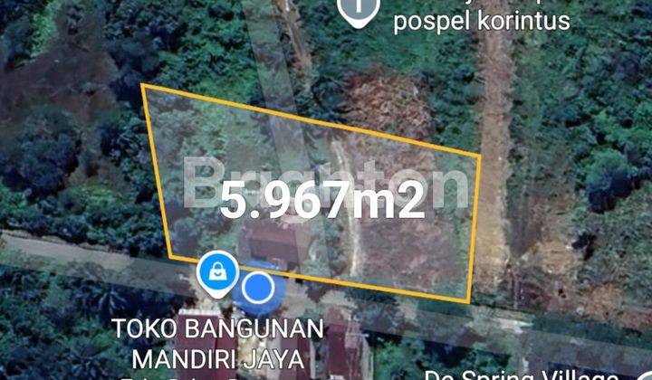 Tanah Palas, 50m dari Perumahan Mutiara Witayu 1