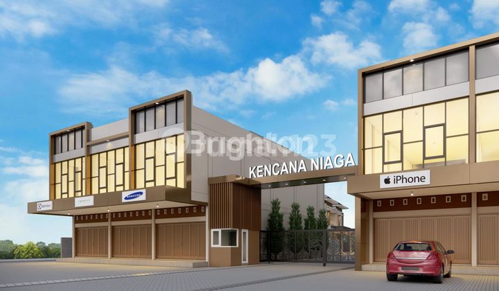 Two-story shop house, Gotong Royong street.