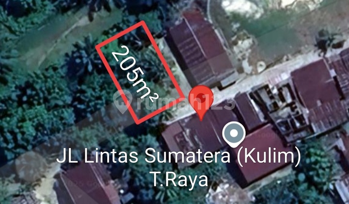 Tanah Strategis Di Kulim, Dekat Jalan Lintas Sumatera