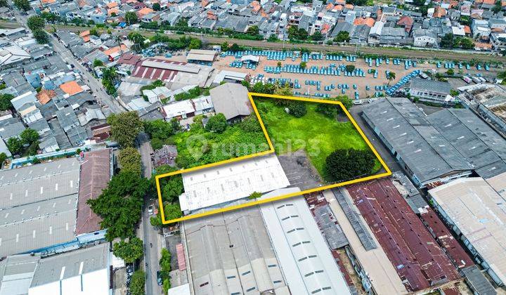 Rare Opportunity! Tanah Pergudangan 4.800m² Nempel Pool Bluebird, Lokasi Premium 1