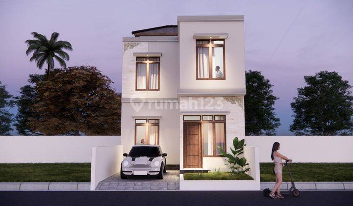 Rumah Konsep Modern Minimalis Pemecutan  1