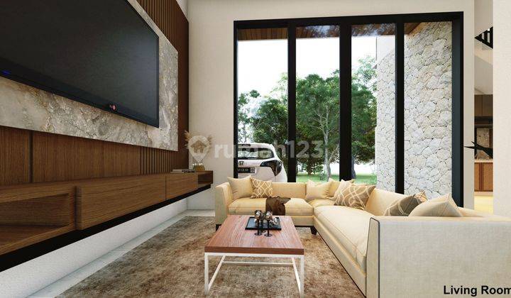 Rumah Konsep Modern Minimalis Pemecutan  2