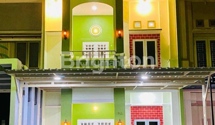 RUMAH WARNA  WARNI DI KOMPLEK CEMARA INDAH MEDAN 1