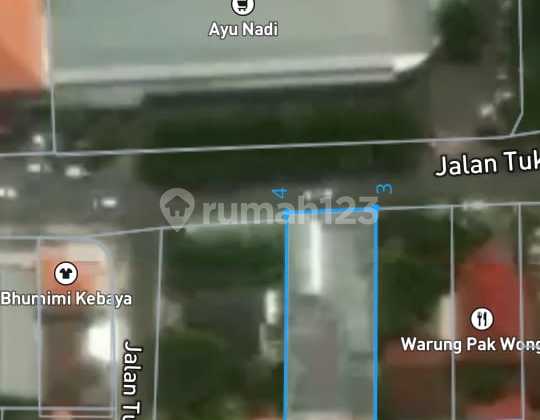 Tanah Komersial Renon Denpasar Jl Batanghari Depan Minimarket