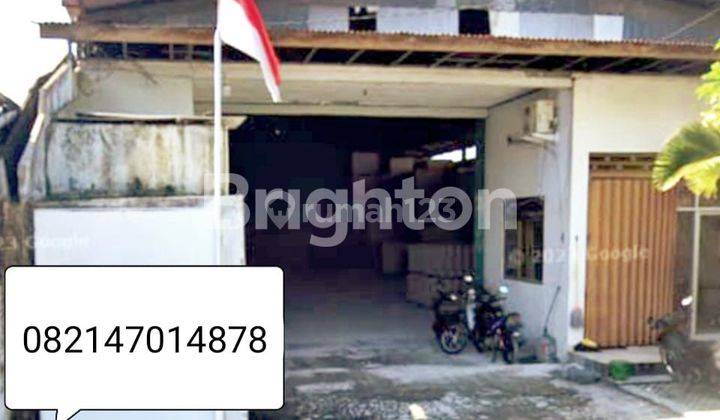 Gudang Besar  525 M2 Raya Mengwitani Lengkap Slf/Imb