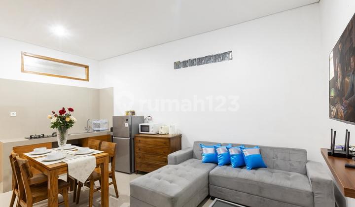 Villa 2 Kamar Furnish di Canggu Kerobokan Dekat Brawa Beach V422 2