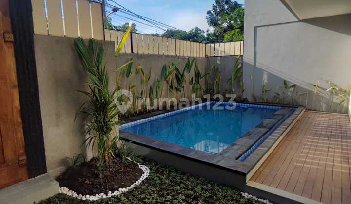 3 Bedroom Brand New Villa For Rent In Canggu 10 Menit Beach 1