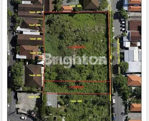 Tanah 2400 Sqm Renon Denpasar Cocok Bisnis Hunian.mewah Tanah 2400 Sqm Renon Denpasar Cocok Bisnis Hunian.mewah