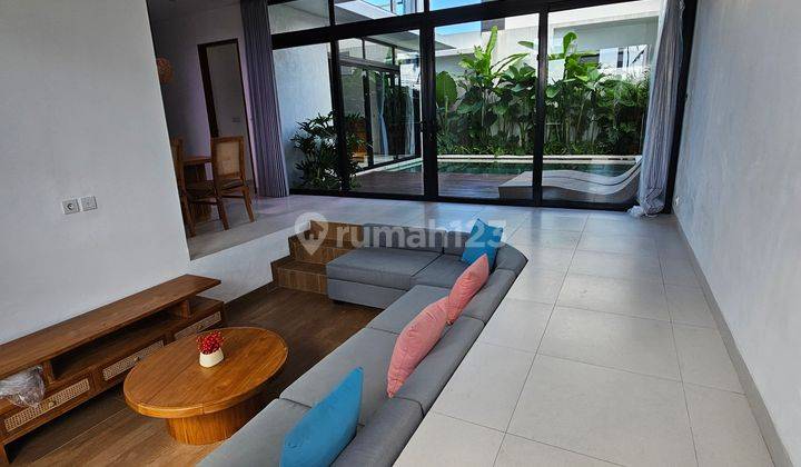 Villa Baru 3 Kamar Tidur View Sawah Jalan Kaki Ke Pantai