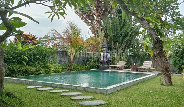 Villa Kayu 2br +1 Taman Luas, Pool, Garden Land Size 600m2 1