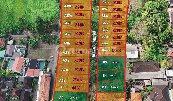 Tanah 200 Sqm Lot Tunduh Near Central Ubud Cocok Villa Itr Kuning 2