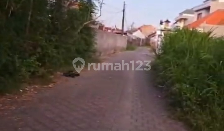 Tanah Kapling Jimbaran Bawah Jalan 5 Meter 10 Menit Kampus Unud