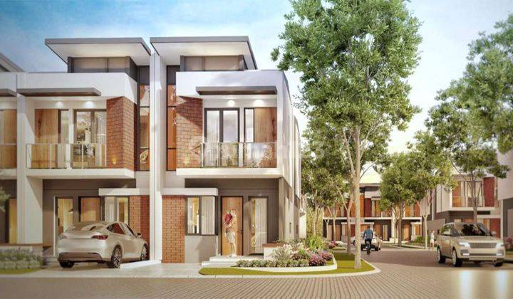 Dijual Rumah Baru di Cluster Excelia, Banjar Wijaya 2 Lantai Lokasi Strategis 1