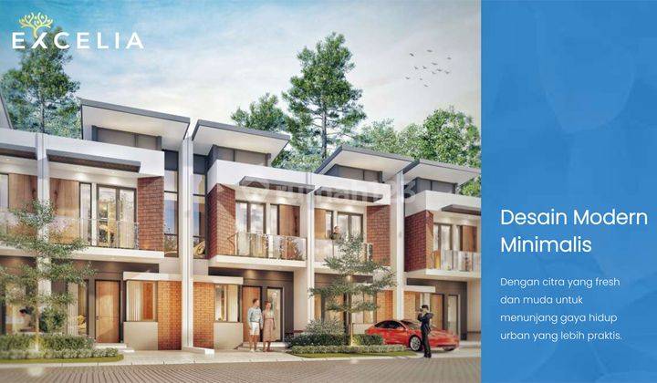 Dijual Rumah Baru di Cluster Excelia, Banjar Wijaya 2 Lantai Lokasi Strategis 2