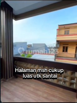 DIJUAL RUMAH PORIS INDAH 2,5 TINGKAT BRAND NEW 5KT 3KM 2