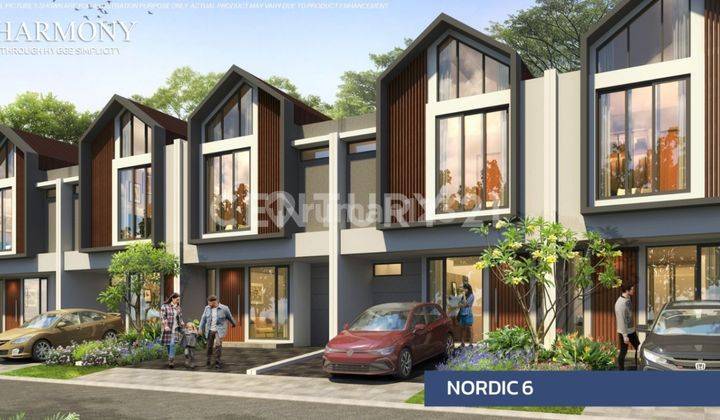 Dipasarkan Rumah Brand New Kebayoran Nordic Bintaro Jaya Sektor 7 2