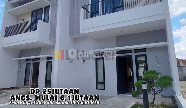 Promo Dp 25juta Rumah 2 Lantai Makassar  1