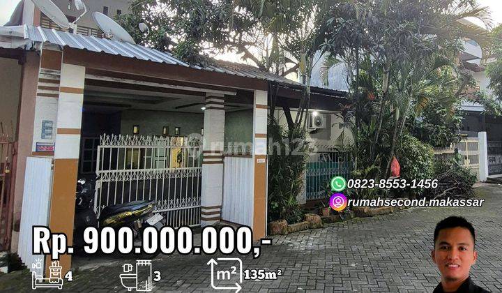 Dijual Rumah Permata Hijau Permai Hertasning Makassar 1