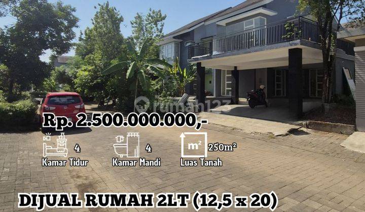 Dijual Rumah 2lt (12,5 X 20) Bukit Baruga Makassar  2