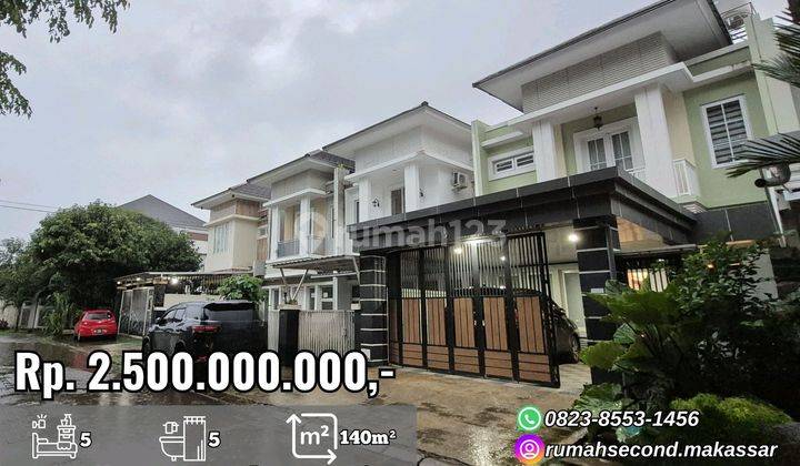 Dijual Rumah Cantik Terawat Tanjung Bunga Makassar 1